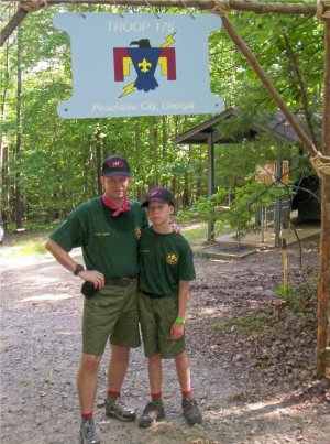 Keith Larson, SOSSI Webmaster, and Garrick Larson