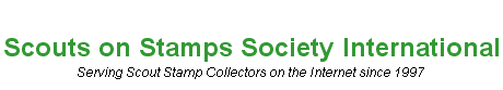 SOSSI, Serving Scout Stamp Collectors on the Internet since 1997