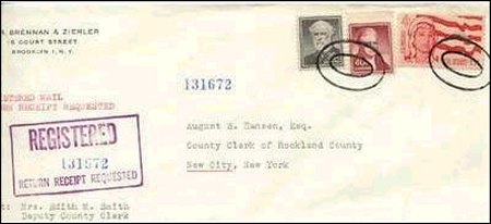 Registered Cover