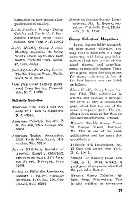 1966 Philatelic Societies