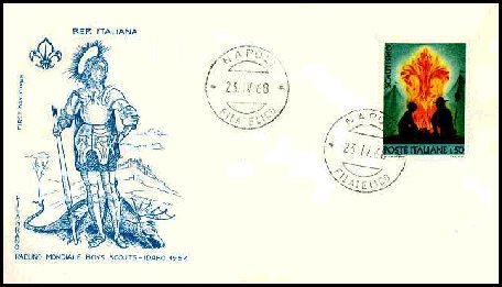 1968 Italy FDC