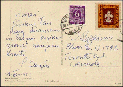 Postmarked Greven