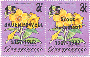 Guyana 1982 #464a&b