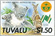 Tuvalu 1987 #463