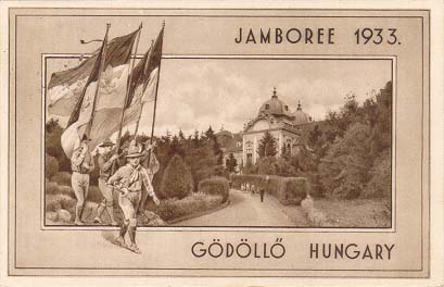 Four Scouts Marching from Royal Palace