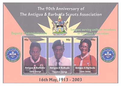 Antigua Barbuda 90th ss