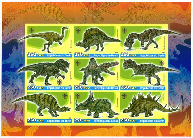 Benin Dinosaurs Imperf