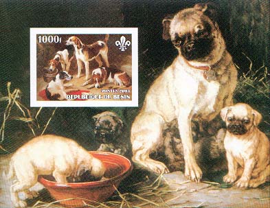 Benin Dog 1000 Imperf