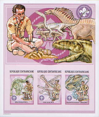 Central Africa Dino Imperf