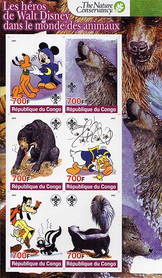 Congo Walt Disney Imperf