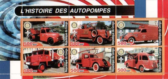 Congo Historic Fire Truck B