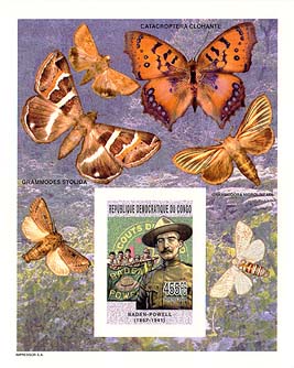 Congo Butterflies Imperf