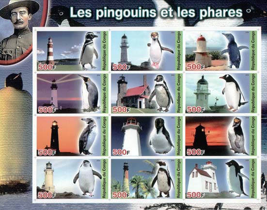 Congo Penguin 500 Imperf