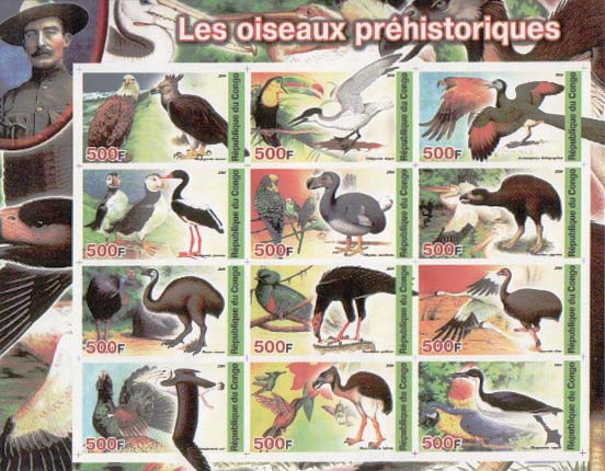 Congo Pre-historic Bird Imperf