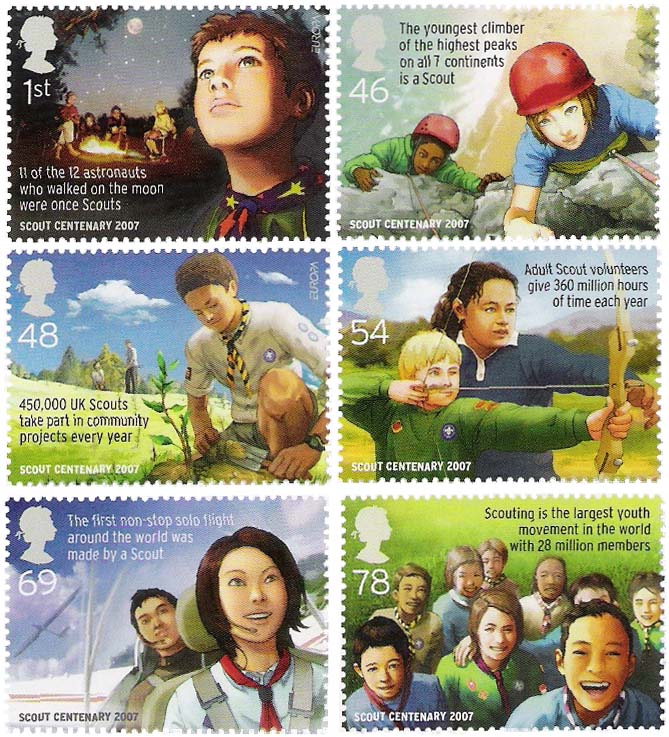 21st World Jamboree Stamps