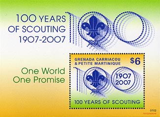 Grenada Carriacou & Petite Martinique Scouting Anniversary SS