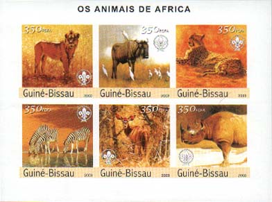 Guinea Bissau Africa Imperf