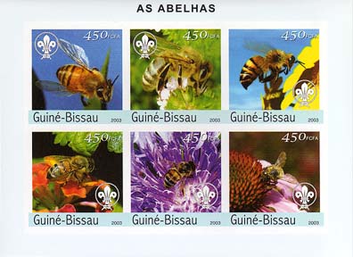 Guinea Bissau Bee 450 Imperf