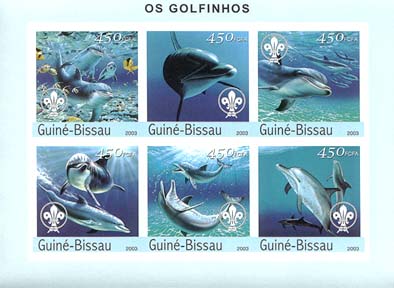 Guinea Bissau Dolphin Imperf