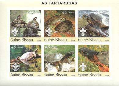 Guinea Bissau Turtle 2003 Imperf