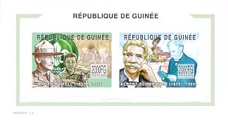 Guinea Republic Bp 2v Imperf