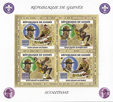 Guinea Republic Chess & Basketball Gold