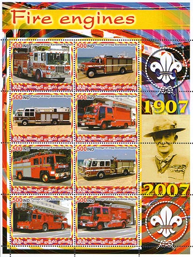 Iraq Kurdistan Region Fire Engines A