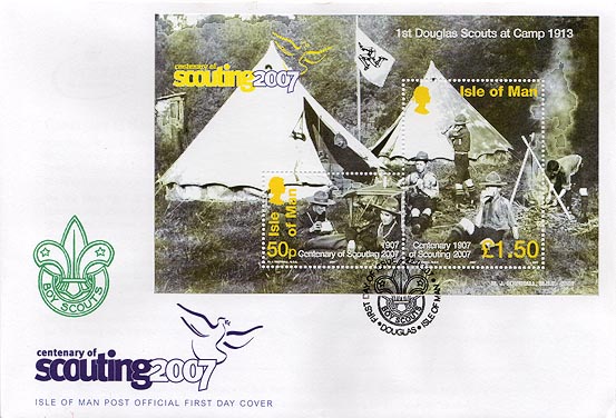 Isle of Man SS FDC