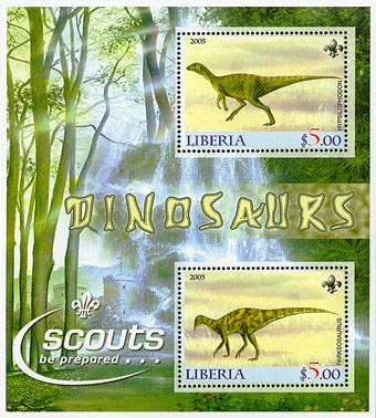 Liberia Dinosaurs A