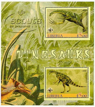 Liberia Dinosaurs B