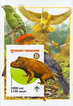 Madagascar Pre-historic Animals Imperf