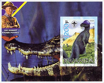 Rwanda Prehistoric Animal B Imperf