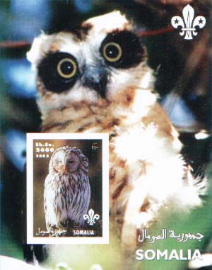 Somalia Owl 2 Imperf