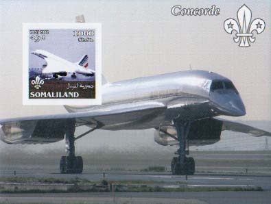 Somaliland Concorde Imperf
