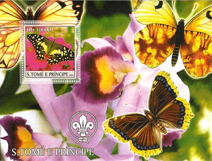 St. Thomas & Prince Butterfly A