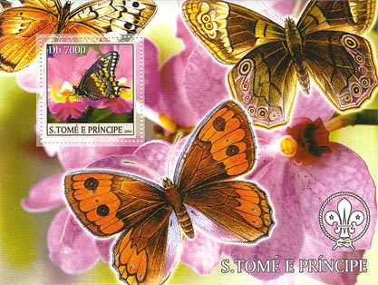 St. Thomas & Prince Butterfly C