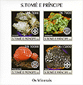 St. Thomas & Prince Minerals Imperf