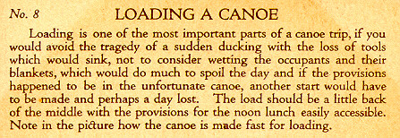 Loading A Canoe - back