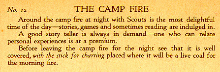 The Campfire - back