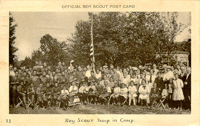 #11 - Boy Scout Troop in Camp