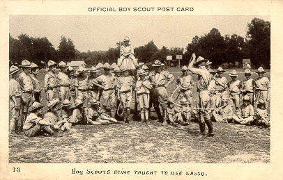 #13 - Boy Scouts Being Taught to Use A Lasso