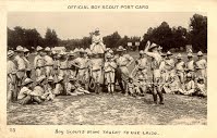 Boy Scouts Being Taught to use Lasso