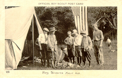 Boy Scouts First Aid