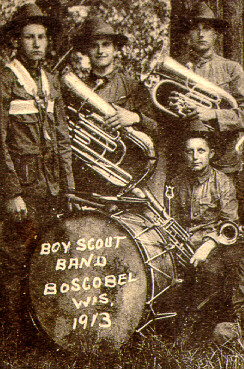 Boy Scout Band (Detail)