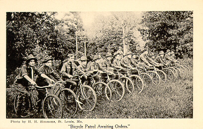(10) - Bicycle Patrol Awaiting Orders