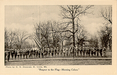 (11) - Respect to the Flag - Morning Colors