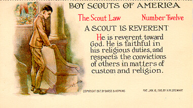 A Scout is Reverent