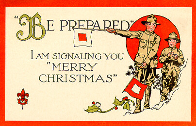 BSA Christmas Card - 1st Printing