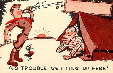 1947 Camp Postcards