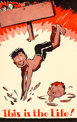 1947 Camp Postcards